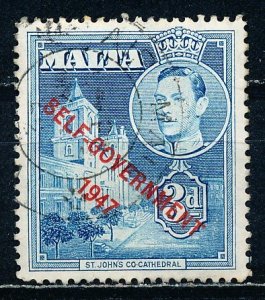 Malta #214 Single Used