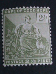 ​Cape Of Good Hope Stamp:1892-6 SC#56 Hope Seated-M LH stamp Very light Hing