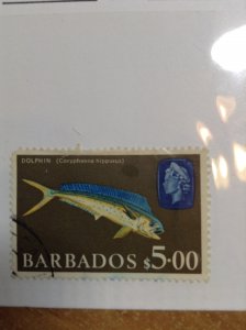 Barbados  # 280B  Used