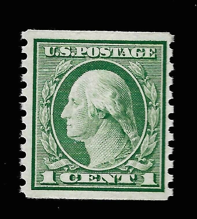 US 1915 SC# 452  1 c Washington Coil - Mint NH - Vivid Color - Centered