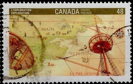 Canada; 1992: Sc. # 1406:  Used Single Stamp