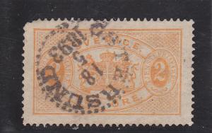 Sweden  Scott#  O12  Used