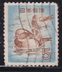 Japan 611 Mandarin Ducks 1955