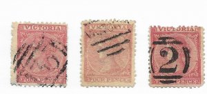 Victoria #76 Small Faults - Stamp - CAT VALUE $5.00 PICK ONE