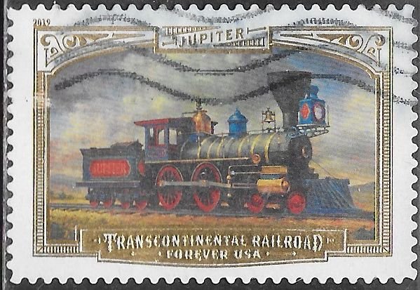 US 5378 Used - 150th Anniversary of the Transcontinental Railway - Jupiter