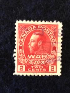 Canada – 1915 – Single War Tax Stamp – SC# MR2 - Used