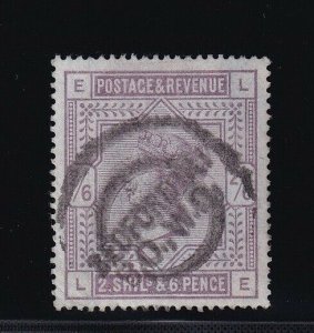 GB Scott # 96a VF Scarce used neat cancel with PSE cert. cv $ 4000 ! see pic !