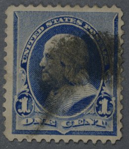 United States #219 Used Fine Light Cancel Good Color HRM