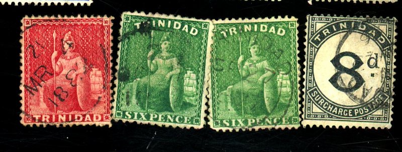 TRINIDAD 52A 58 60 J8 USED FVF Cat $32