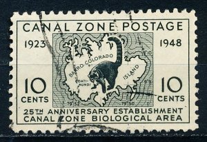 Canal Zone #141 Single Used