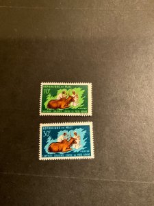Stamps Mali Scott #96-7 never hinged