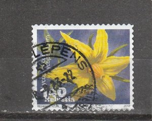 Switzerland  Scott#  1440  Used  (2012 Tomato Blossom)