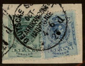 Spain 1923 Germany E Africa Ostafrikanische Hauptlinie d Deutsche Seepost  78242