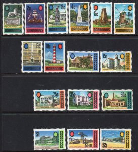 Barbados #328 -343 Mint Never Hinged F877