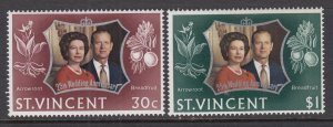 St Vincent 344-345 MNH VF