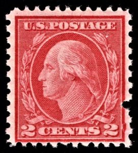 US 540 MNH VF 2 Cent Washington Carmine Rose Type III w/Fault