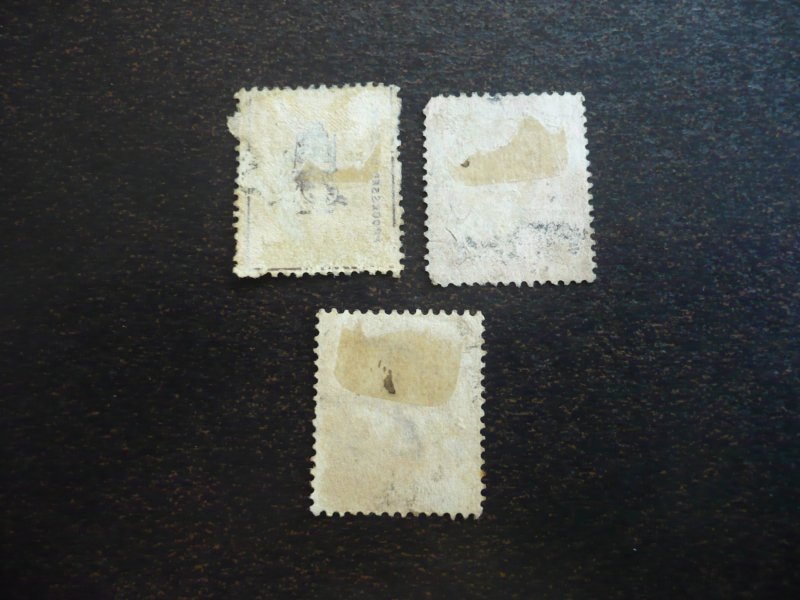 Stamps - Great Britain - Scott# 127,128,135 - Used Part Set of 3 Stamps