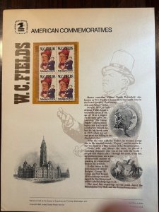 USPS American Commemorative Panels. Lot of 16.  1980 complete.  #105 - 121.