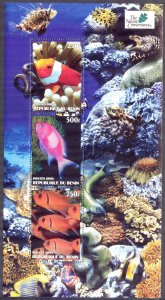 Benin 2003 The Nature Conservancy Marine Life Fishes Sheet MNH