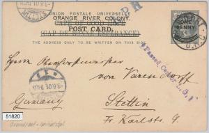 51820 - CAPE of GOOD HOPE -  POSTAL HISTORY - STATIONERY CARD Boer War 1901