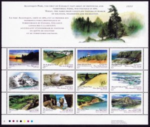 CANADA SC#1483a Canada Day - Algonquin Park Complete Sheet (1993) MNH