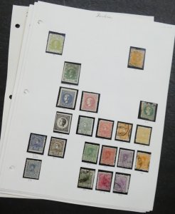 EDW1949SELL : SERBIA Mint & Used collection on pages.