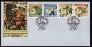 Australia 976-979 Flowers U/A FDC