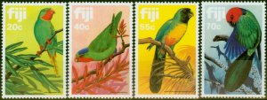 Fiji 1983 Parrots Set of 4 SG651-654 Very Fine MNH