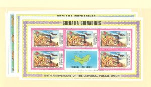 Grenada Grenadines #24-27  Souvenir Sheet