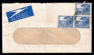 South Africa 3d Bilingual Pair Postal History Airmail Cover WS15027