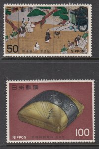 Japan 1284-1285 MNH VF