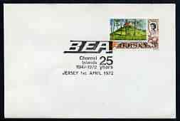 Postmark - Jersey 1972 cover bearing illustrated cancella...