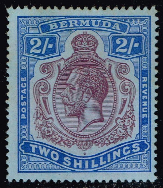 Bermuda #49 King George V; Unused (3Stars)