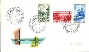 Luxembourg, Worldwide First Day Cover