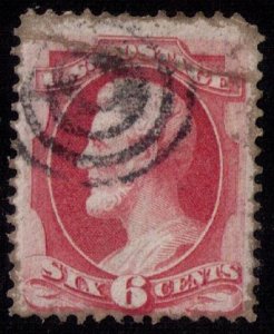 US Sc 148 Dark CarmineTarget Cancellation Used F-VF