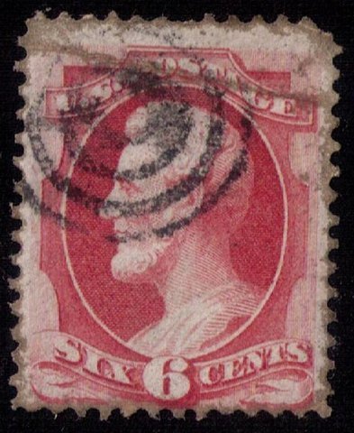 US Sc 148 Dark Carmine Used F-VF