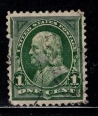 #279 Franklin (Wmk 191 Horiz) - Used