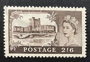 Great Britain #309 Used - Queen Elizabeth (Watermark 308 Checked) SCV ~1.50