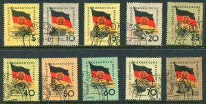 Germany DDR 456-465 Used