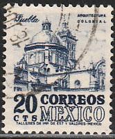 MEXICO 878a, 20cents 1950 Definitive 2nd Printing wmk 300. USED. F-VF. (1404)