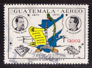 Guatemala  Scott C460 used  airmail stamp