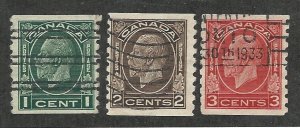 Canada  205-207  Used  Complete