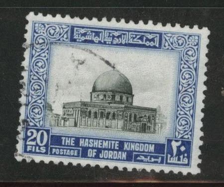 Jordan Scott 332 Used watermarked 1954 type stamp