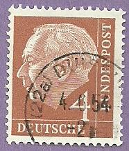 German Used Stamp Scott 703