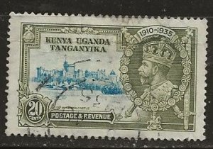 Kenya Uganda  & Tanganyika | Scott # 42 - Used