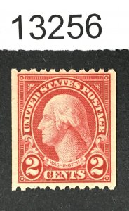 MOMEN: US STAMPS  # 606 MINT OG H LOT #13256