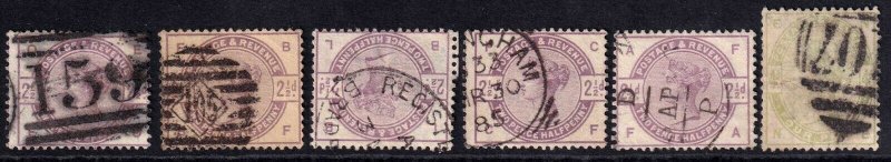 GREAT BRITAIN SC 96a,101//103 SOUND COLLECTION LOT $300 SCV