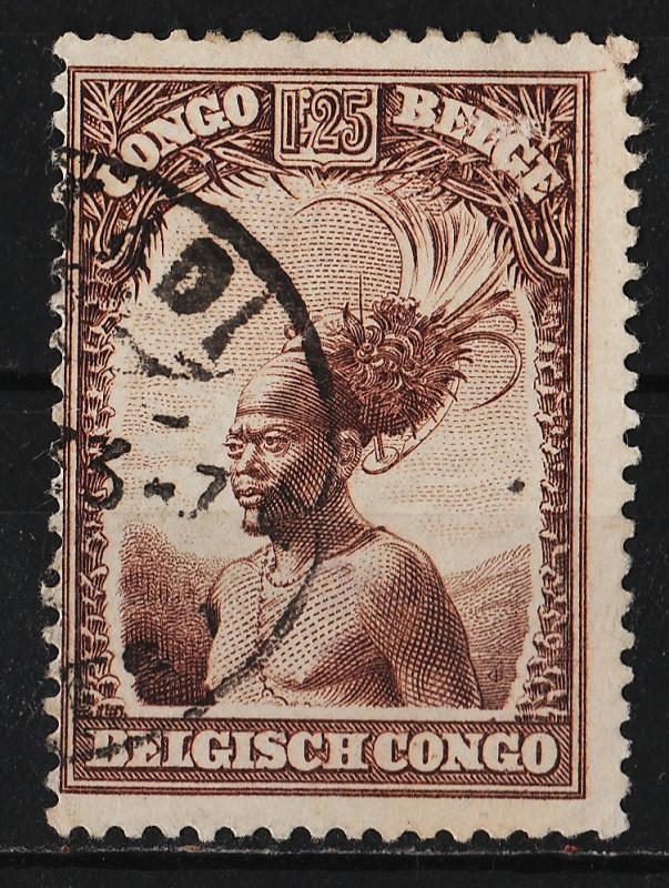 Belgian Congo 1931/39 Various Designs 1.25F (1/18) USED