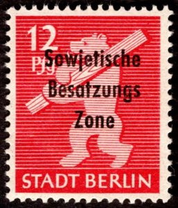 1948, Germany, 12pf, MNH, Sc 10N26