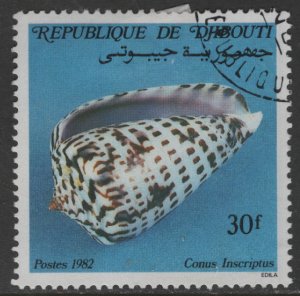 Djibouti 554 Conus Inscriptus 1982